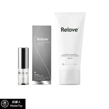 Relove 低敏呵護組 金盞花低敏私密凝露+緊依偎6ML