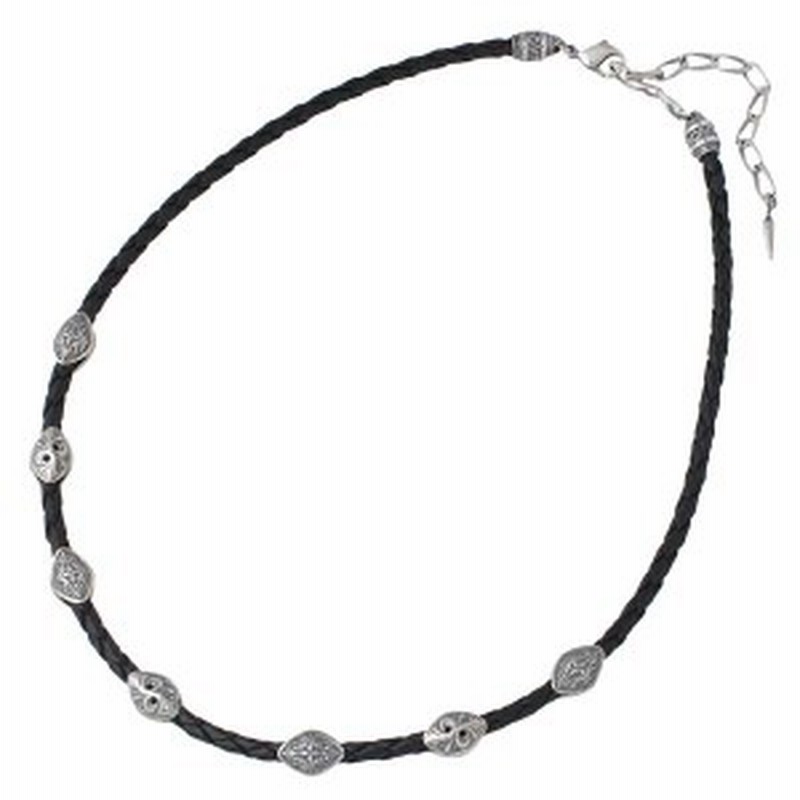 エムズコレクション M S Collection シルバー チョーカー メンズ レディース 2wayレザーチョーカー S0003 通販 Lineポイント最大1 0 Get Lineショッピング