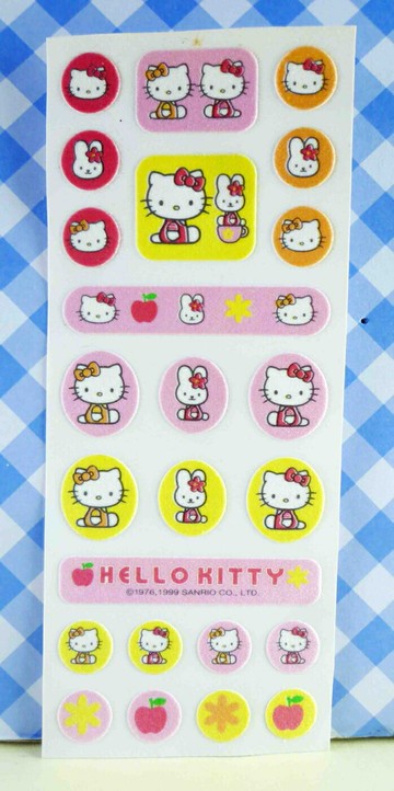 【震撼精品百貨】Hello Kitty 凱蒂貓 KITTY貼紙-變色貼紙-兔子 震撼日式精品百貨