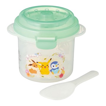 Skater 微波專用炊飲調理器 附飯匙  Pokemon  1個