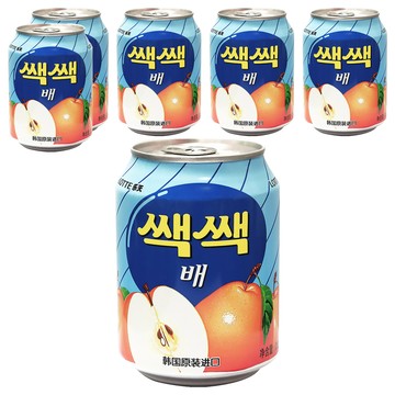 Lotte 樂天 Sac Sac 水梨汁  238ml  6罐