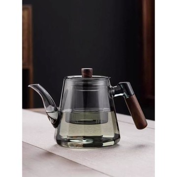 玻璃泡茶壺茶水分離家用花茶壺耐高溫燒水壺電陶爐煮茶器2023新款