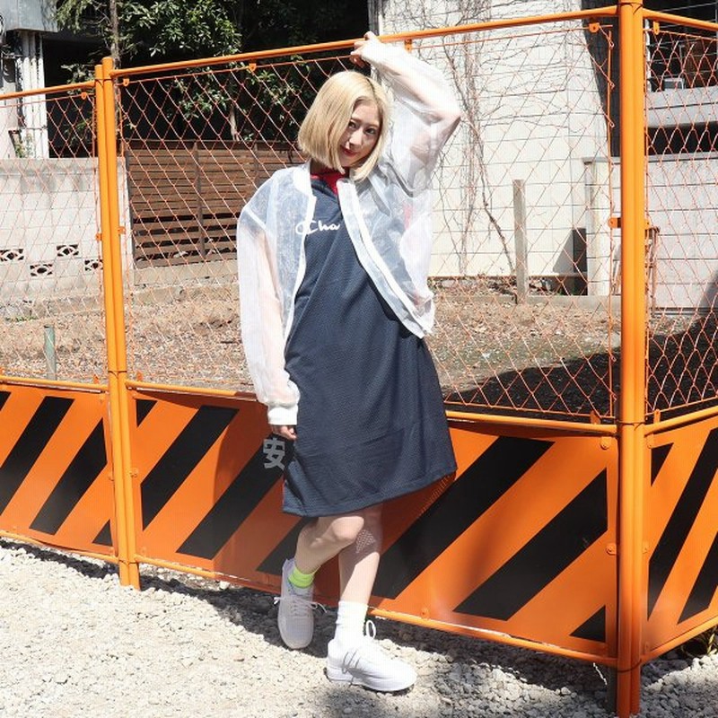 チャンピオン Champion ワンピース メッシュ ワンピース ネイビー 19sp I At C 通販 Lineポイント最大0 5 Get Lineショッピング