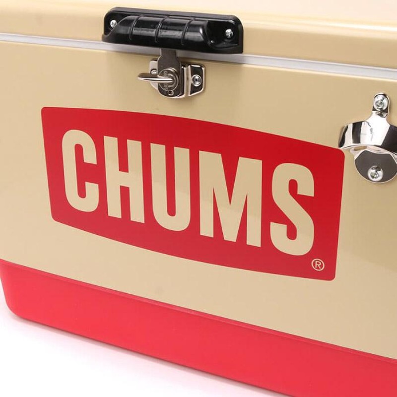 CHUMS Steel Cooler Box 54L チャムススチールクーラーボックス54リットル ハードクーラー BBQ キャンプ  CH62-1802 | LINEブランドカタログ