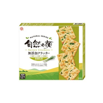 中祥 自然之顏蘇打餅乾 10入盒裝箱購(紫菜/香蔥/胡椒)
