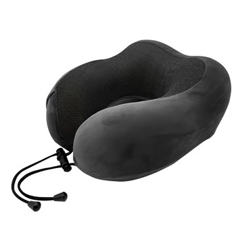 駝峰護頸記憶枕  深灰色  28 x 26 x 14cm