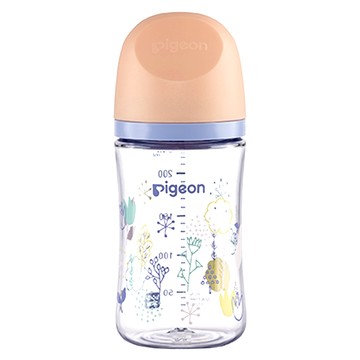 pigeon 貝親 WN3母乳實感T-Ester奶瓶 M奶嘴 3個月以上  春日物語  240ml  1個