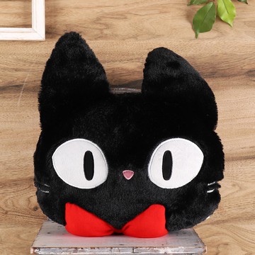 真愛日本 宮崎駿 吉卜力 魔女宅急便 黑貓 吉吉 造型抱枕 低反壓抱枕 抱枕 靠枕 枕頭 禮物 4992272512991