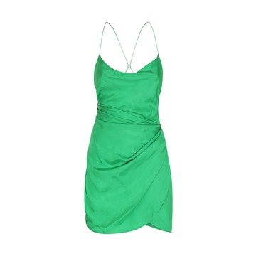 Gauge81 - Green Silk Mini Dress