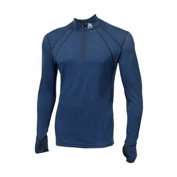 挪威[ACLIMA] LW ZIP SHIRT M / 歐洲製男款美麗諾羊毛快乾 T-SHIRT《長毛象休閒旅遊名店》