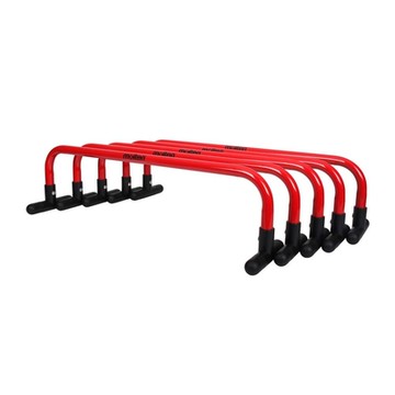 MOLTEN 田徑跳欄-小-台灣製 迷你跨欄 健身 敏捷訓練 MHDL15 紅