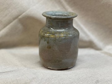 寬口柴燒志野花瓶