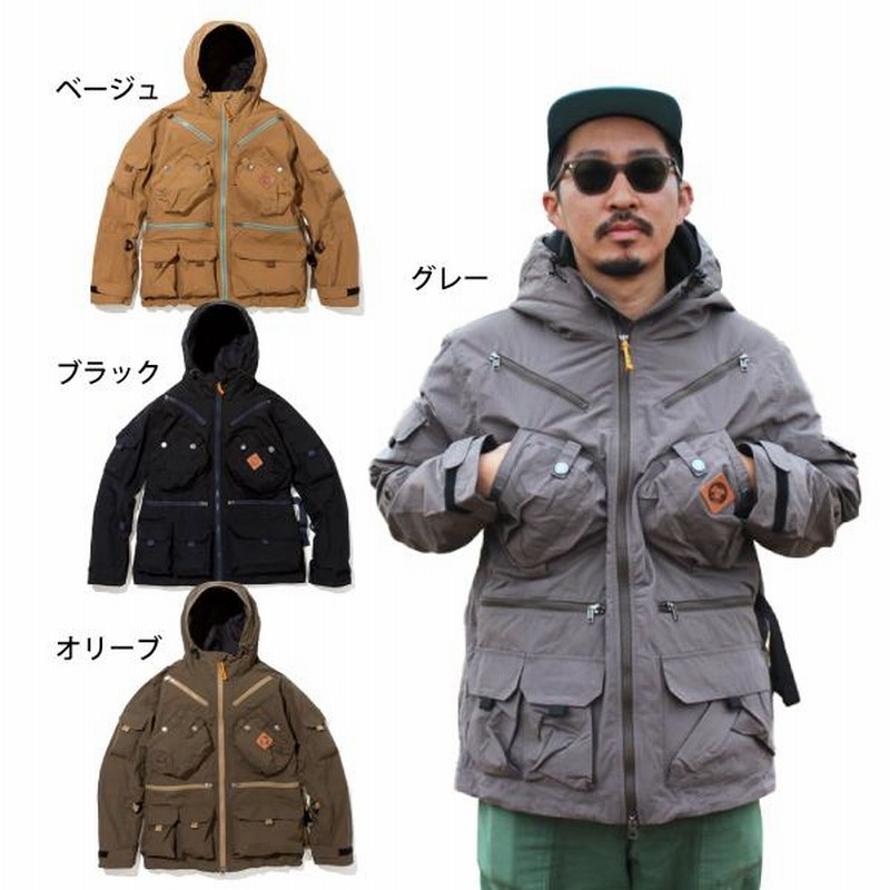 grn (ジーアールエヌ) 手ぶら マウンテンパーカー 21（撥水