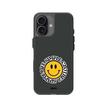 iPhone 17 Clear (相機按鈕) 酷墨灰 - KID - KANDAN 微笑生活