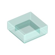 平滑磚 1x1 透明淺藍色 3070b
