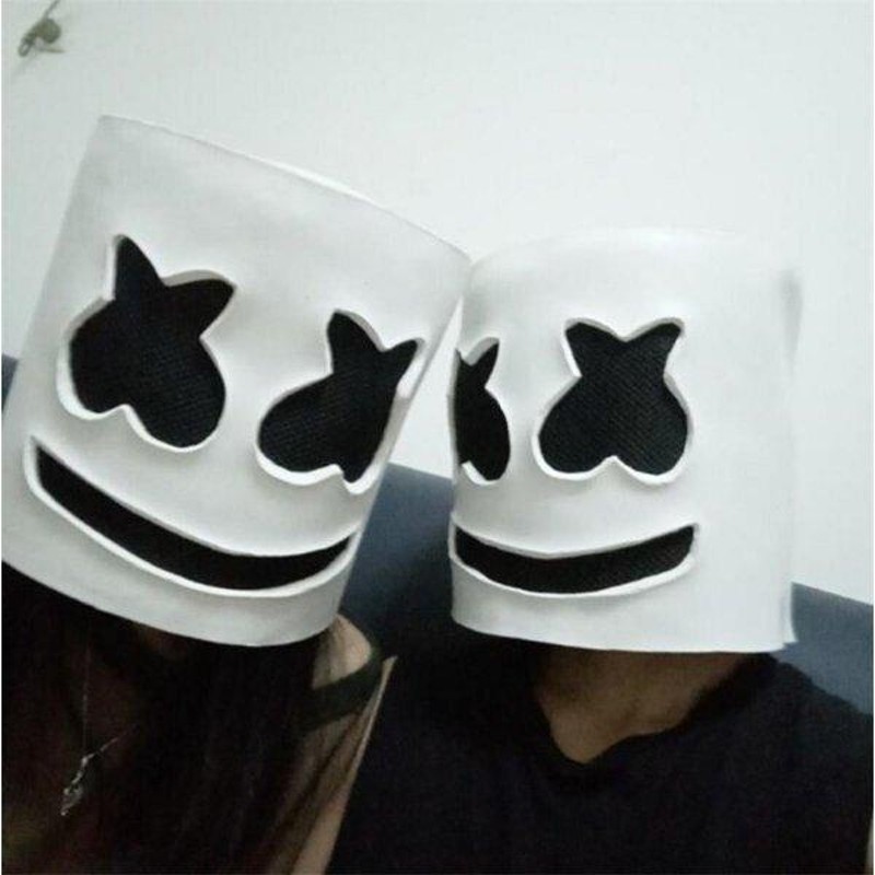 Marshmello マスクマシュメロコスチューム仮面
