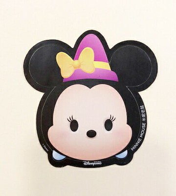 【震撼精品百貨】Micky Mouse 米奇/米妮  Q版貼紙-4入-米妮 震撼日式精品百貨