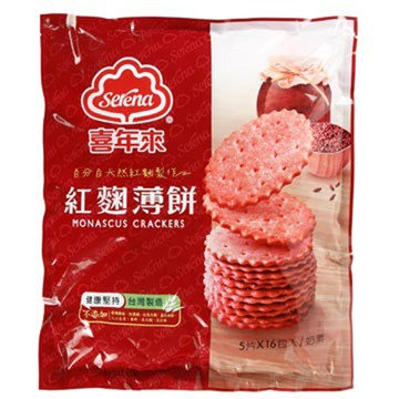 喜年來 紅麴薄餅超值包320g