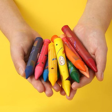 英國Flowermonaco幼兒水洗胖蠟筆24色