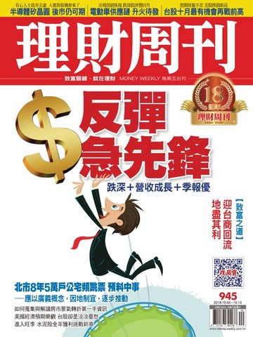 【電子書】理財周刊945期：反彈急先鋒