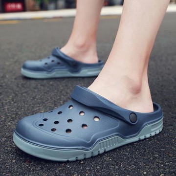 大碼拖鞋男士夏季45室外46包頭洞洞鞋47防滑48涼鞋49潮流50沙灘鞋