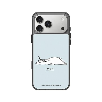 iPhone 17 Pro Max Clear (相機按鈕) 酷墨灰 - ilovedoodle (Lim Heng Swee) - Meh 獨角獸