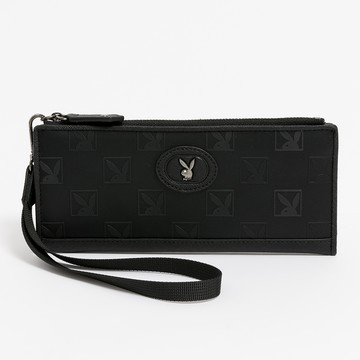 PLAYBOY-薄長夾 Modishly系列 -黑色(551-1412-09-3)