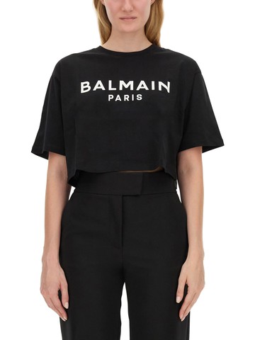 balmain t-shirt with logo