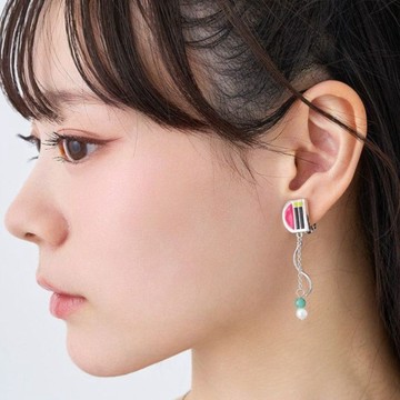 🍀店鋪上新🌱初音未來 KAITO 耳夾二次元cos高級感耳飾 簡約百搭設計感女禮物