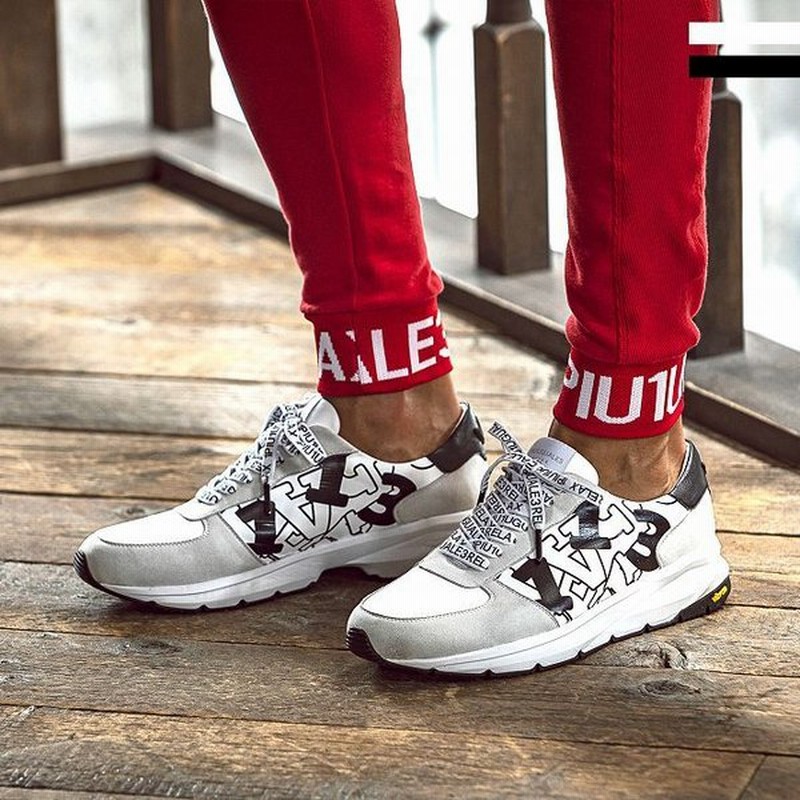 1piu1uguale3 Relax ウノピゥウノウグァーレトレ ランダムロゴ スニーカー シューズ 靴 メンズ かっこいい おしゃれ ブランド ウノピュウ 通販 Lineポイント最大0 5 Get Lineショッピング