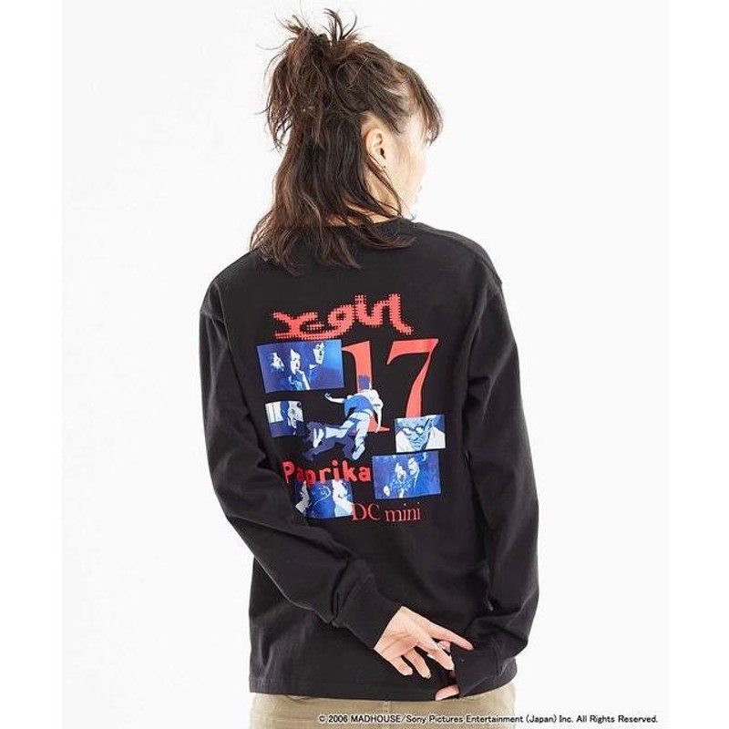 エックスガール X-GIRL × PAPRIKA BAD DREAM L/S TEE パプリカ