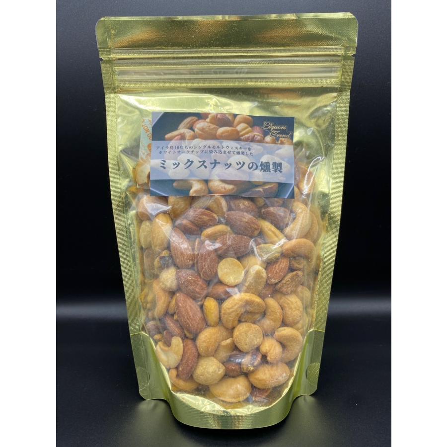 イチローズモルトの樽材で燻製にしたSmoked Mix Nuts(250g) - 食品