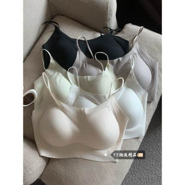 美背冰絲果凍防滑薄款吊帶裹胸