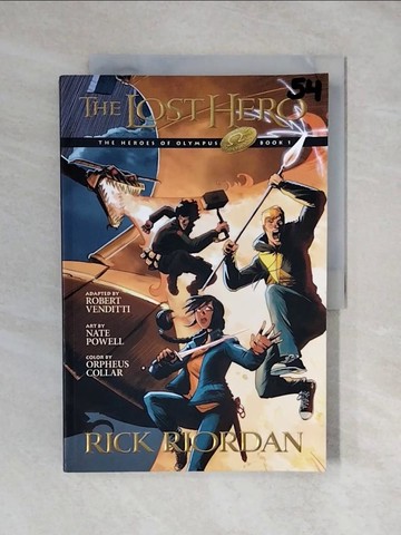 【書寶二手書T4／兒童文學_ZNC】Heroes of Olympus, Book One the Lost Hero: The Graphic Novel _Powell, Nathan