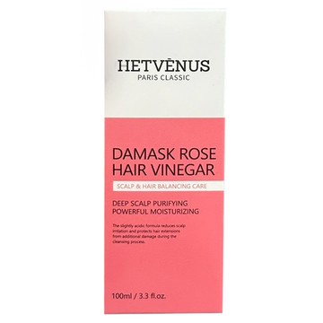 HETVÉNUS 大馬士革玫瑰頭皮淨化護髮醋  1個  100ml