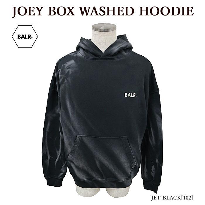 BALR. ボーラー B1261 1060 JOEY BOX WASHED HOODIE パーカー プル