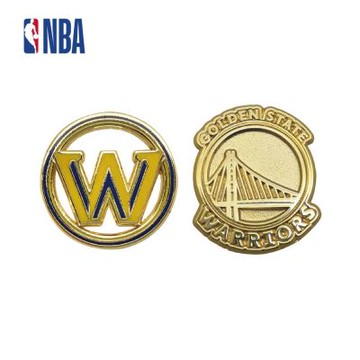 NBA 徽章套装 勇士隊 黃色系-NBA-PN19039