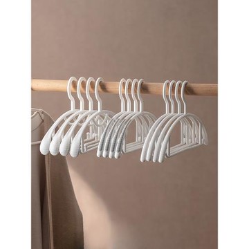 塑料衣架家用掛衣晾衣架無痕防滑中童伸縮曬衣服撐子臥室收納神器