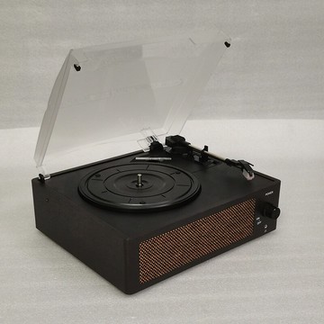 跨境復古黑膠唱片機臺式藍牙音箱擺件cd機老式磁帶機FMAM收音機【北歐家居生活】