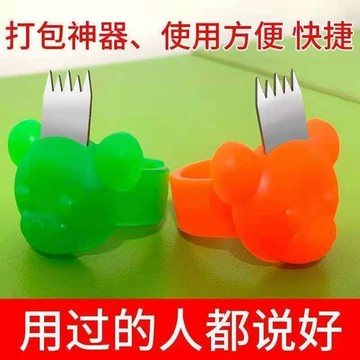 ⚡免運臺灣有貨⚡拇指膠帶封箱切割器打包神器手指塑料打包機戒指手持膠帶切割器⚡可開票