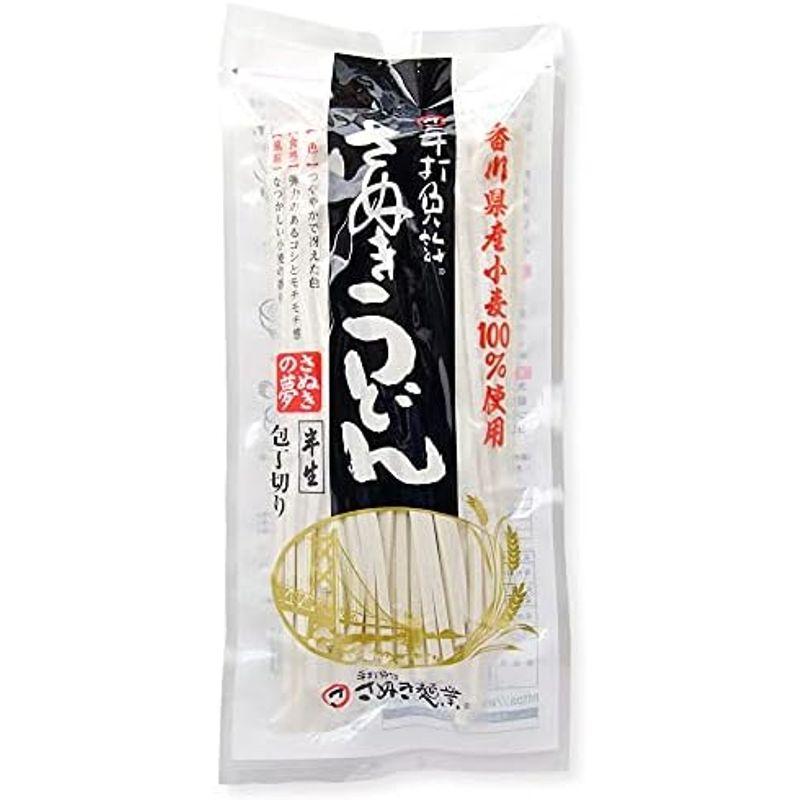 さぬき麺業 さぬきの夢半生うどん (めん300g×4袋 （麺のみ）)