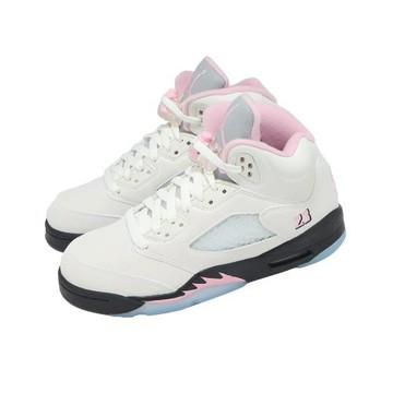 Nike 休閒鞋 Air Jordan 5 Retro OG GS 大童 女鞋 35週年 白 粉紅