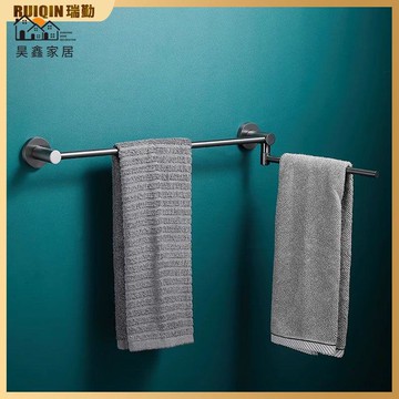 免運 公司貨 毛巾架 壁掛架 浴巾加 置物架 浴室毛巾架免打孔單桿毛巾置物架壁掛式旋轉毛巾掛架衛生間毛巾桿工廠直銷 售後保障 全館折扣 5h816