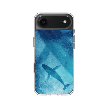 iPhone Air Clear Case（相機按鈕） 透明 - 花生騷 WasangShow - 深海鯨魚