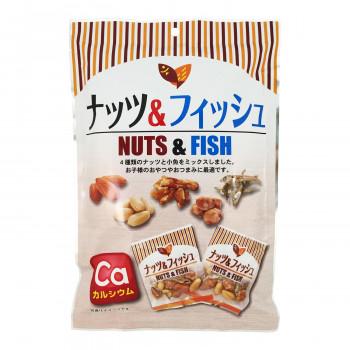 タクマ食品 ナッツ＆フィッシュ 60袋（10×6個入） 同梱・代引不可