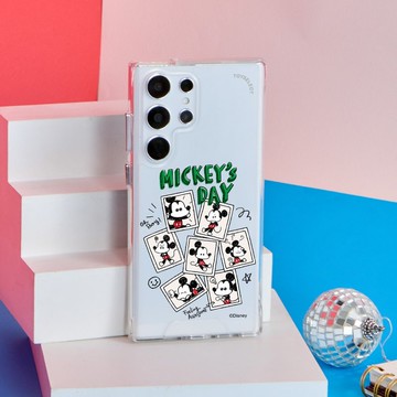 Disney經典-日常拍貼紀錄防摔透明SAMSUNG手機殼