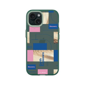 iPhone 15 Clear 憂墨綠 - Discovery - 探索地球