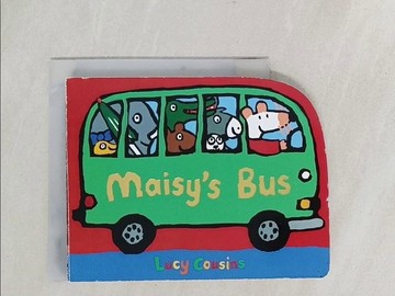 【書寶二手書T1／少年童書_S9K】Maisy’s Bus 小鼠波波交通工具造型硬頁書_Lucy Cousins