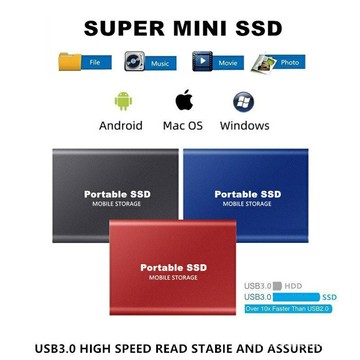 ??ssd硬碟 SSD高速固態隨身硬碟 移動硬碟16TB 8TB 4TB 2TB 1T 高速移動固態硬碟 D