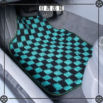 汽車通用腳墊地毯車墊子防水防髒易清洗車用主駕駛腳墊單片腳踏墊可開發票✔Car Supplies🚗臺灣出貨🚗